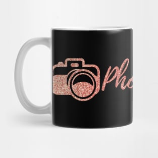 Photographer Rose Gold Mug